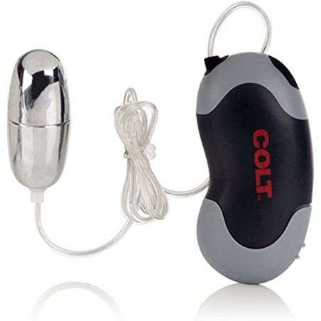  Colt Xtreme Turbo Bullet Vibrator For Men - Waterproof Sex Toys for Couples - Wired Adult Male Vibe Egg Prostate Mass