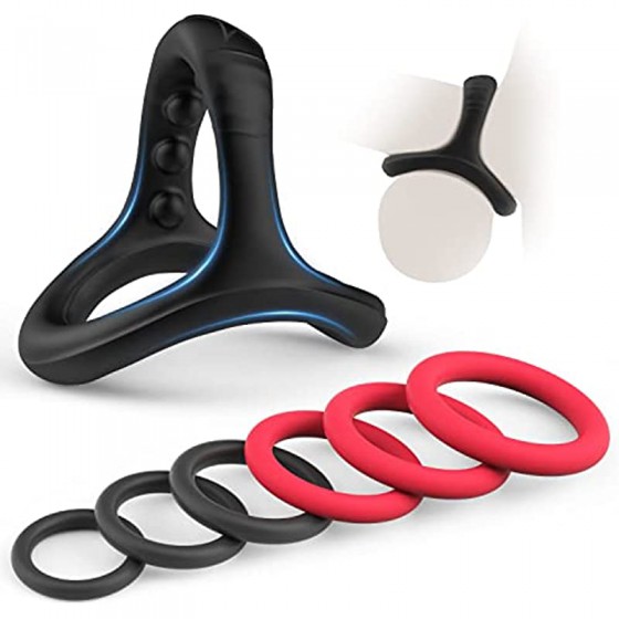 Silicone Penis Rings Set...
