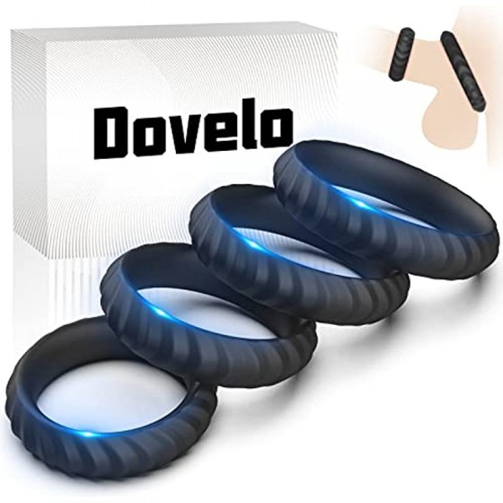 Silicone Penis Rings kit,...