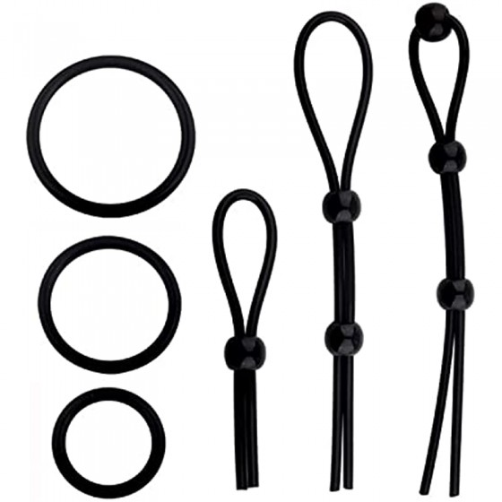 Cock Rings Set Silicone,...