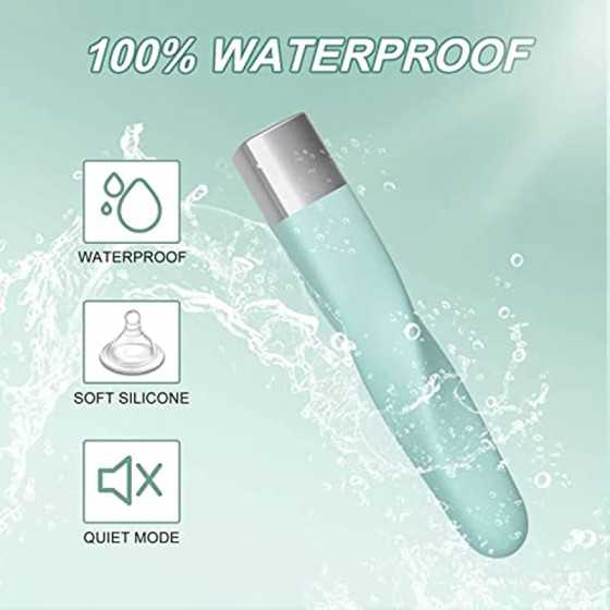 Bullet Vibrator Threaded Lipstick 16 Vibration Modes for Precision Clitoral Stimulation, Sex Toys for Women Discreet Rechargeabl