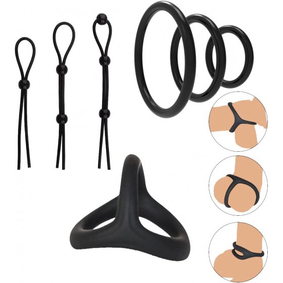 Silicone Penis Ring for Men...