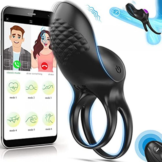 Vibrating Cock Ring,...