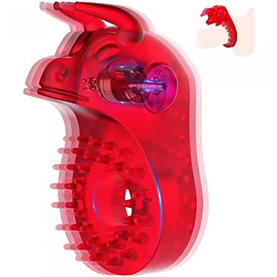 Vibrating Cock Ring with...