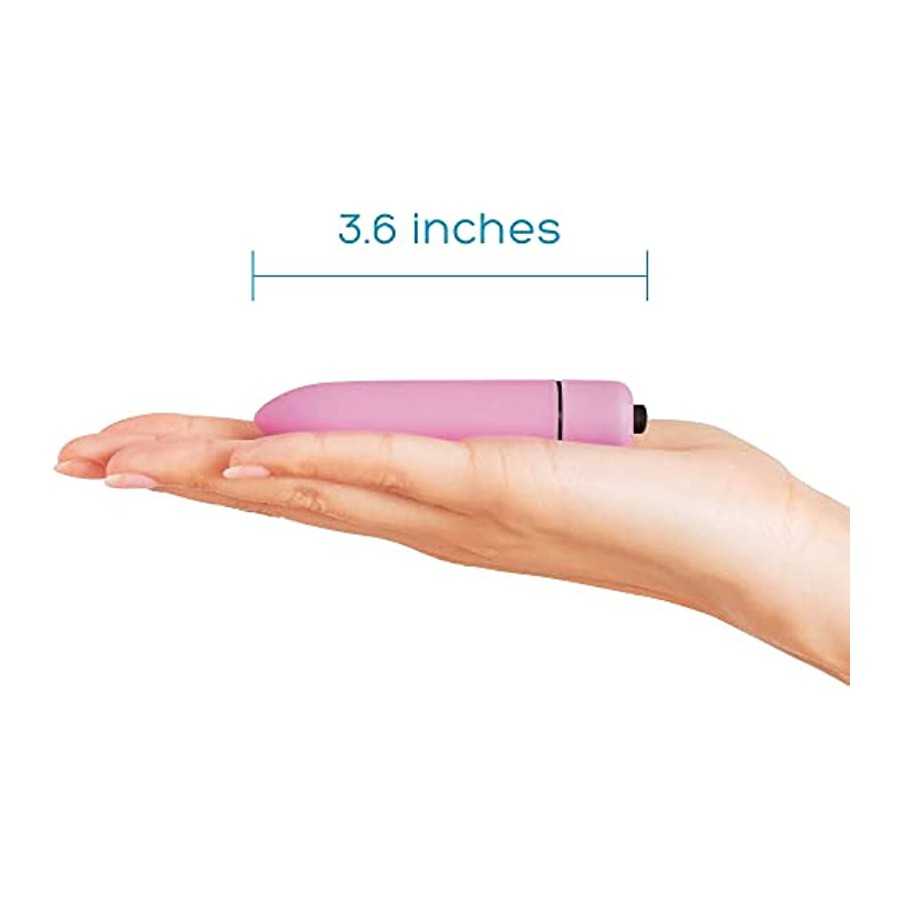 plusOne Travel Vibrating Bullet, Mini Body Massager,Lavender