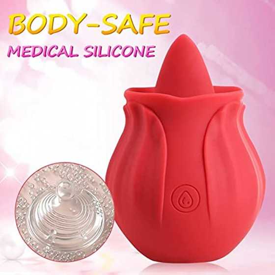 202 Rose Toy for Women Washable Gift Delivered Within 3-6 Days B (02-Red)