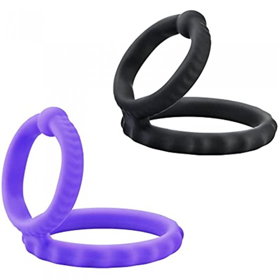Silicone Penis Ring Set 2...