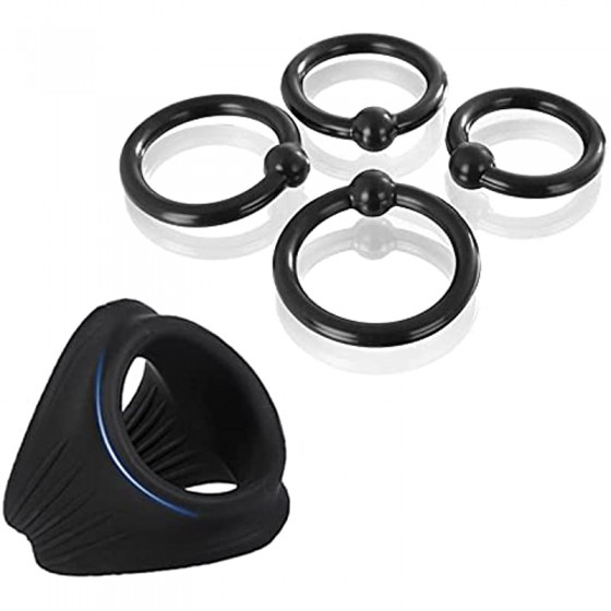 Silicone Male Penis Ring,...