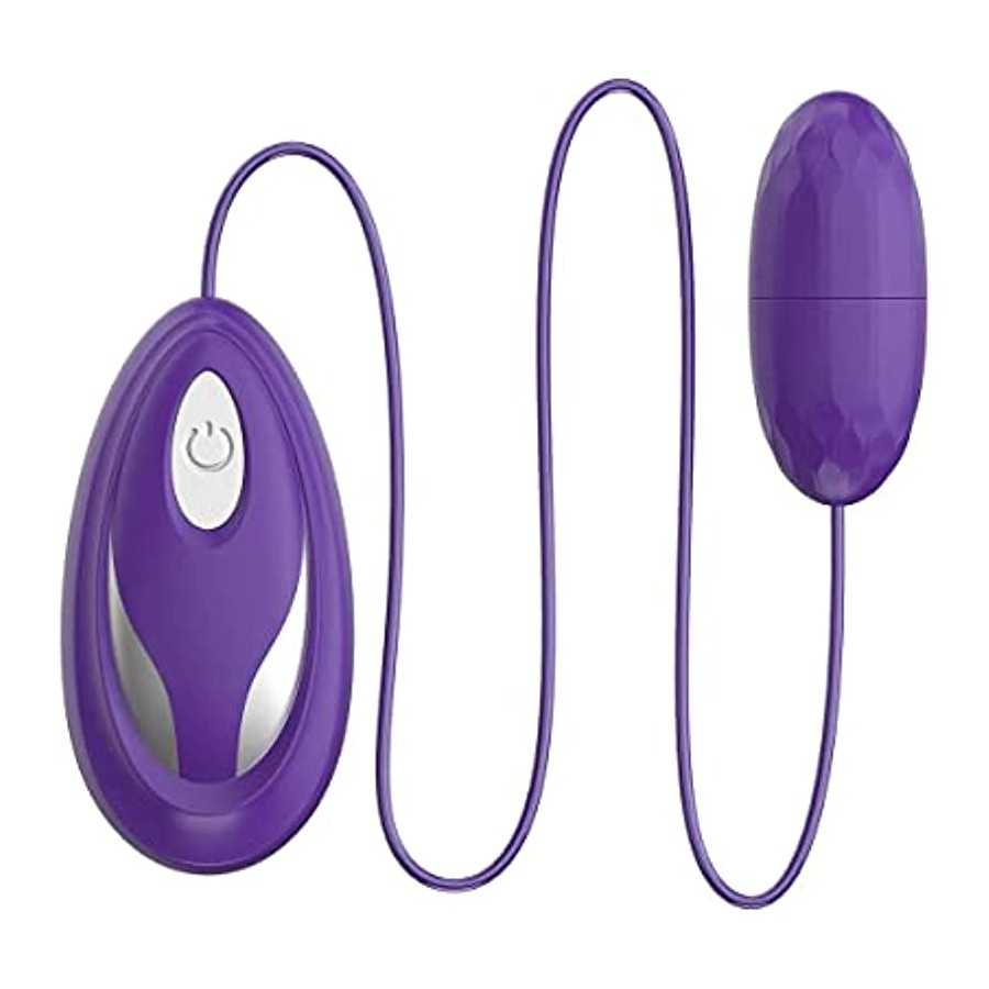 Bullet Vibrator with Mouse Remote Control for G-Spot Stimulation,Wire Vibrating Eggs,Wearable Love Balls with Multi Vibration Pa