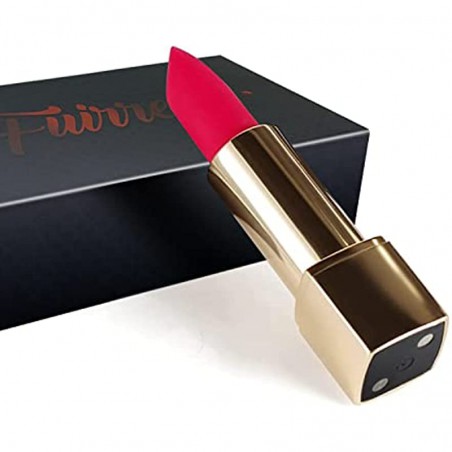 Fuirre Finger Bullet Vibrator, Lipstick-Shaped Precise Stimulation of the Clitoris, G Spot, Nipples, Magnetic Charging, Mini Wat