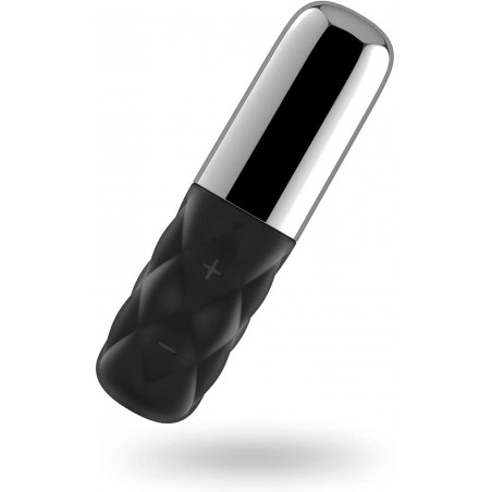 Satisfyer Sparkling Darling Bullet Vibrator - Travel-Size Clitoral Stimulator, Personal Massager with Cap - Portable, Soft Silic
