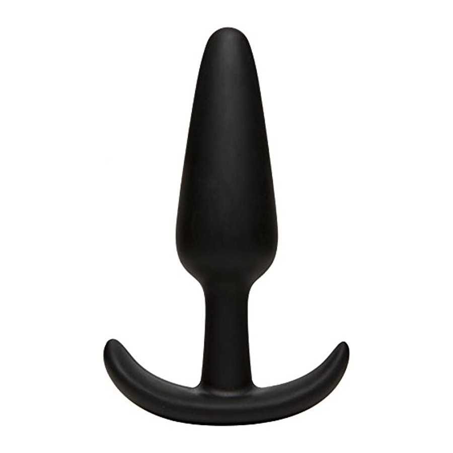 Doc Johnson Mood - Naughty 1 - Silicone Anal Plug - Extra Large - 6.0 in. Long and 1.5 in. Wide - Tapered Base for Comfort Betwe