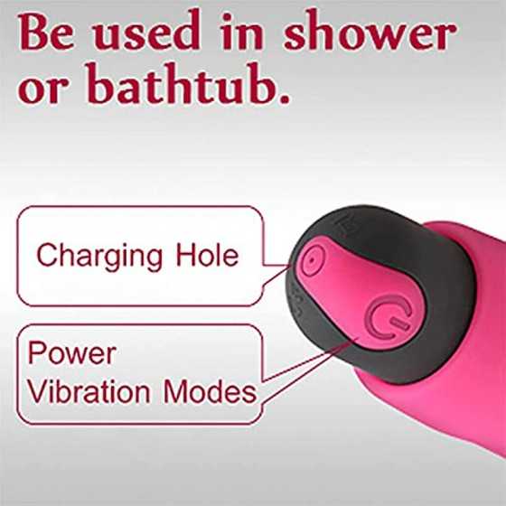 High Frequency G spot Clitoral Bullet Vibrator Soft Head Clit Stimulator for Quick Orgasm Nipples Vaginal Stimulation Waterproof