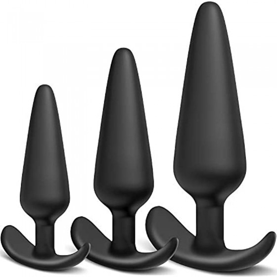 Silicone Anal Plug, Pack of...