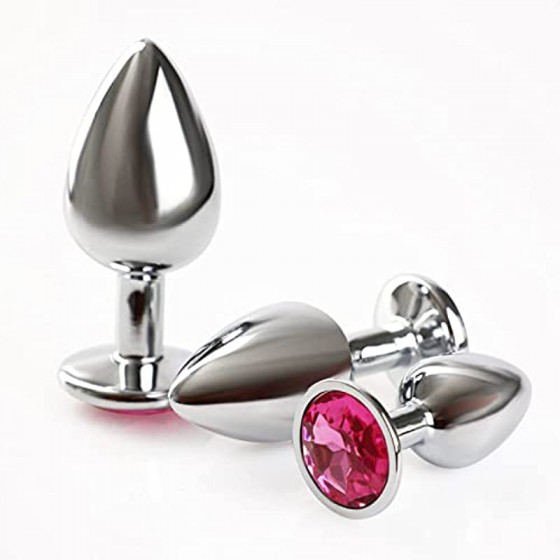 Anal Plug 3pcs – Jeweled...