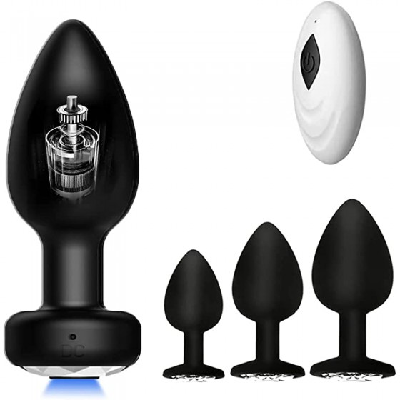 Vibrating Anal Plug Butt...