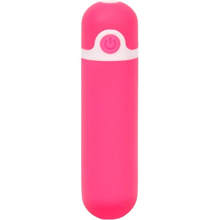 Pure Love Rechargeable Vibrating Bullet Purple, Waterproof, Multispeed and Multifunction, Adult Sex Toy