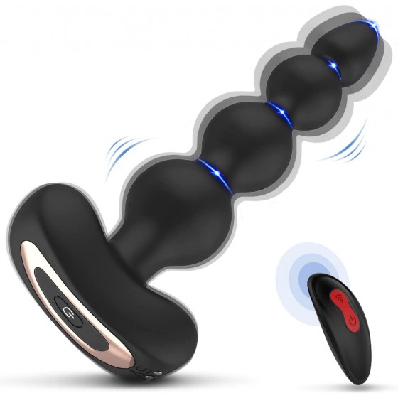 Vibrating Anal Beads Butt...