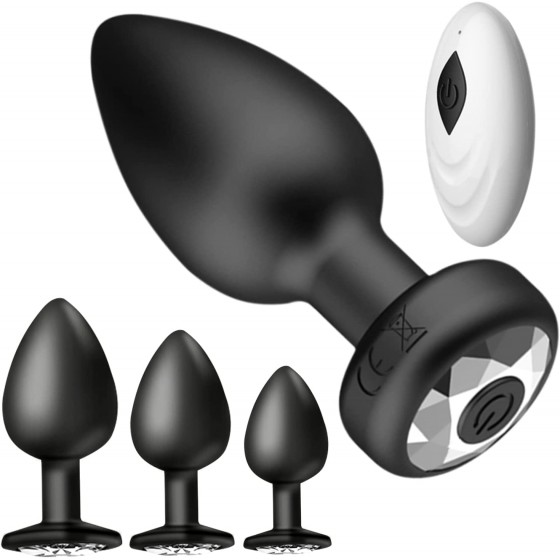 Anal Plug Vibrating Butt...