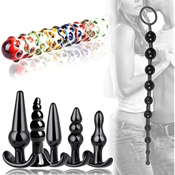 Anal Plug Sex Anal Toys 6+1...