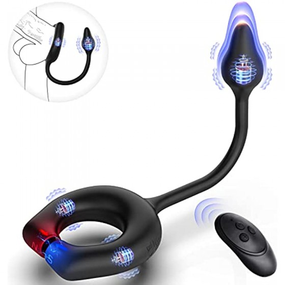 Vibrating Cock Ring with...