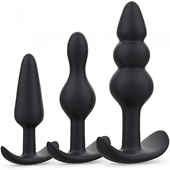 Butt Plug, Pack of 3 Anal...