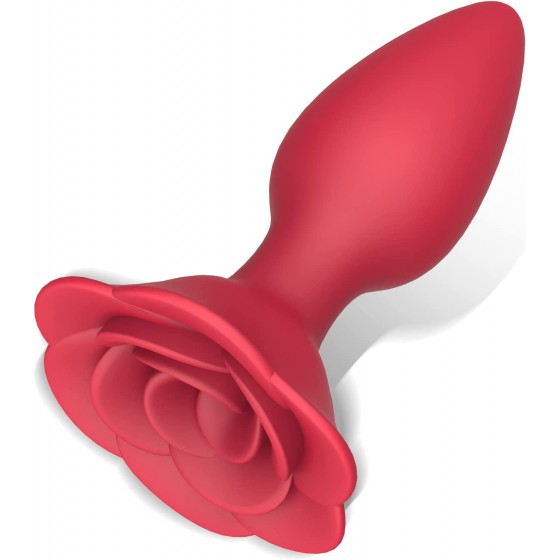 Rose Anal Plug Silicone...