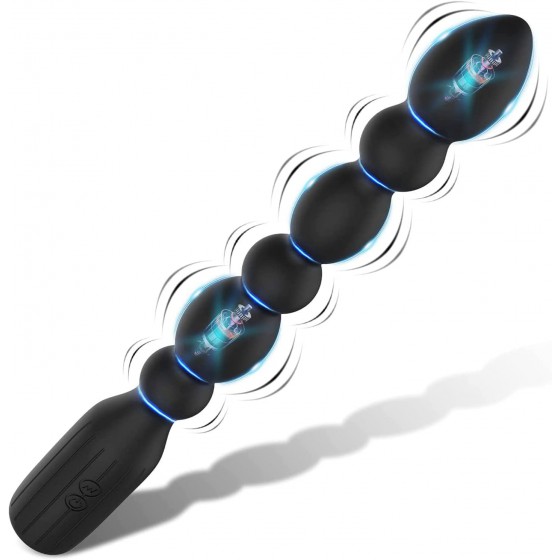 Vibrating Anal Beads Butt...