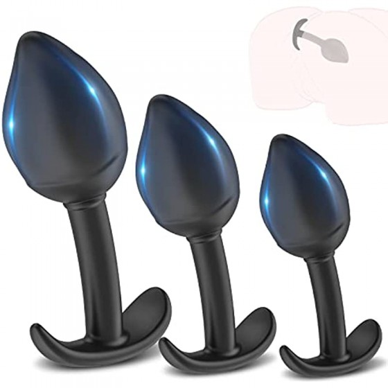 Anal Plug Kit,Dovelo 3 pcs...