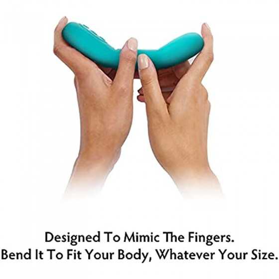 MysteryVibe Poco, The Targeted G-Spot Vibrator That Fits in Your Palm, Bendable Stimulator, 8 Preset Vibes, 16 Intensities, Part