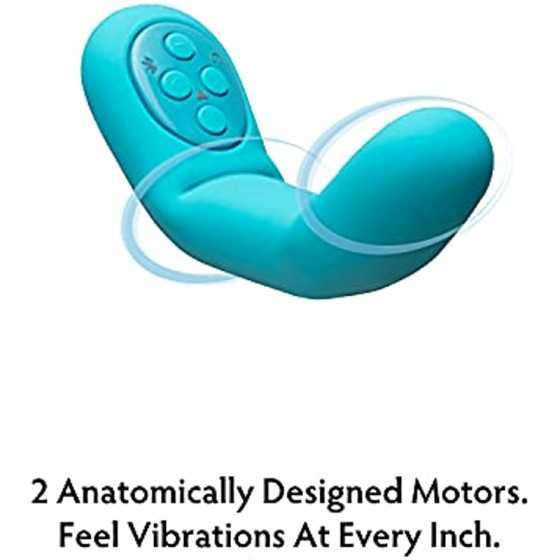 MysteryVibe Poco, The Targeted G-Spot Vibrator That Fits in Your Palm, Bendable Stimulator, 8 Preset Vibes, 16 Intensities, Part