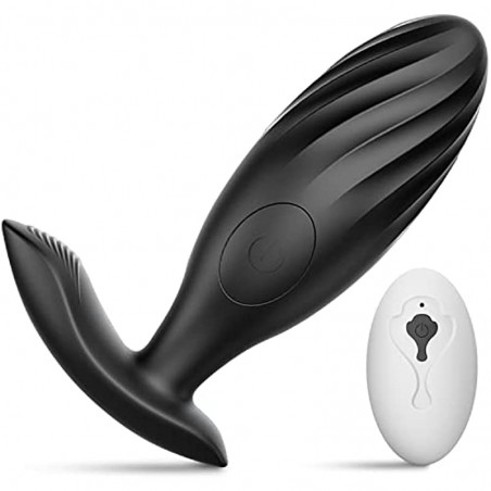 Sex Toys for Women's Sex Vibrating - Remote Control Anal Plugs Vibrators for Men's & Women’s Butt,Prostate Massager for Male & Female, Anal Vibrator with 10 Modes