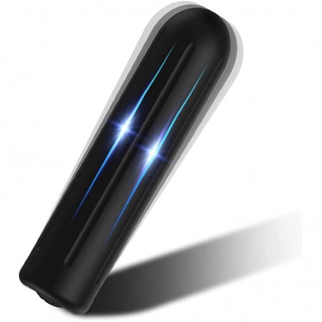 Powerful Vibration Bullet Vibrator, 9 Modes Vibe Stimulator for Clitoral/Nipple/G-spot Stimulation, Discreet Waterproof Vaginal 