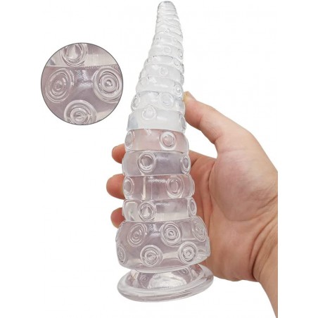 Anal Butt Plug Expanding Anal Sex Toy for Women Dildo Waterproof for Trainer Beginner BDSM Toys Fetish for Couples(M)