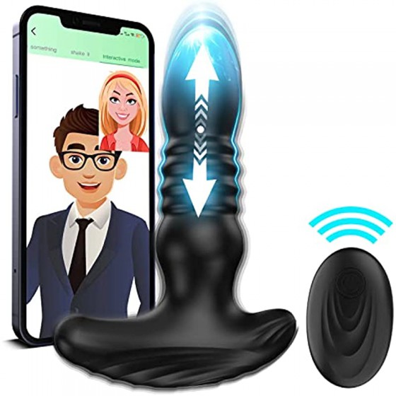 Thrusting Anal Vibrator...
