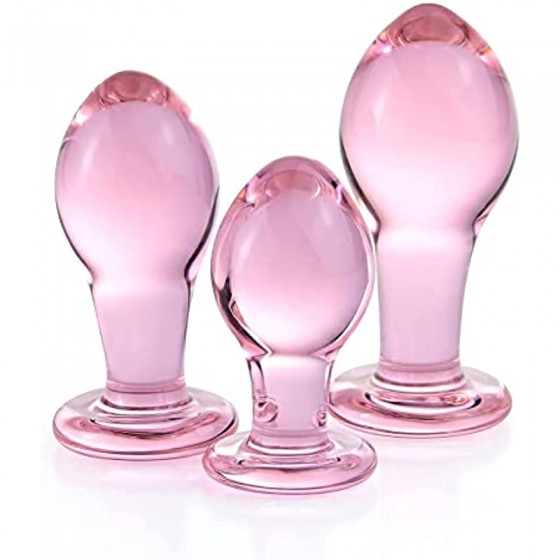 Glass Butt Plug Big, Medium...