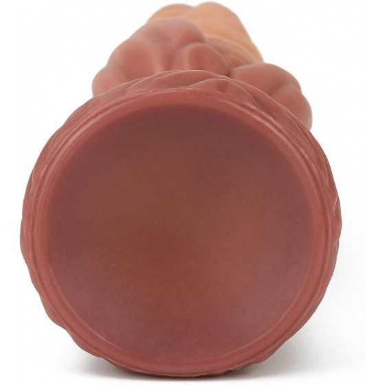 9.5" Large Butt Plug Anal Toy Anal Plugs Handmade Silicone Realistic Dildo Wolf Dildo with Dual Density Realistic Huge Suction C