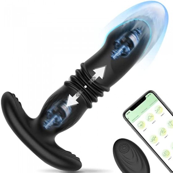 Thrusting Anal Vibrator...