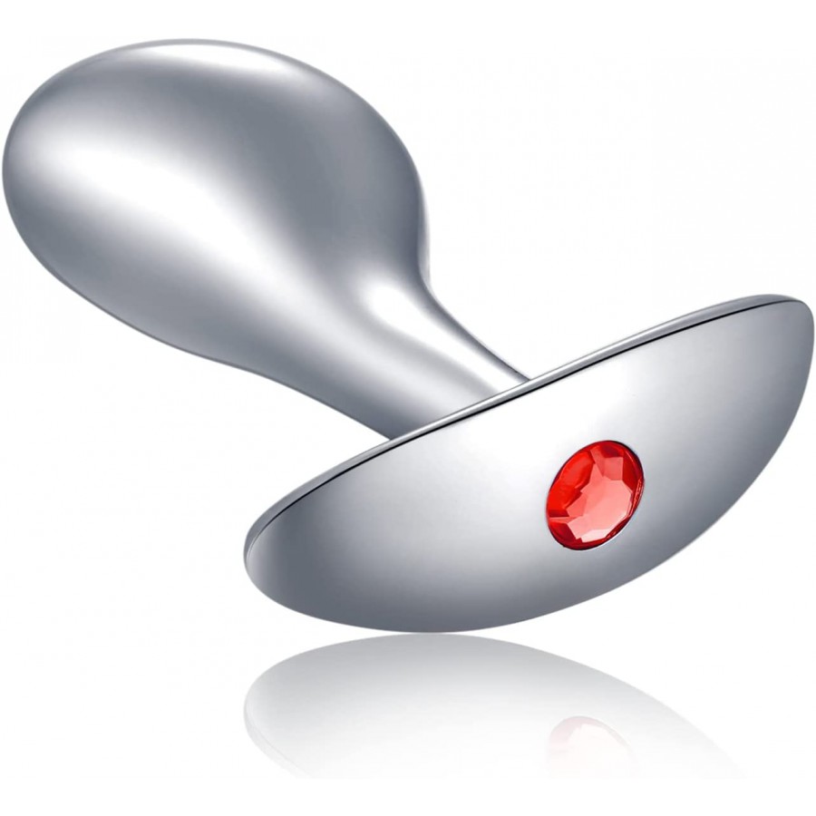 Anal Plugs Luxury Jewelry 3pcs Trainer Kit Butt Plugs with Flared Base Prostate Massage Stimulation Sex Toys for Women Men Begin
