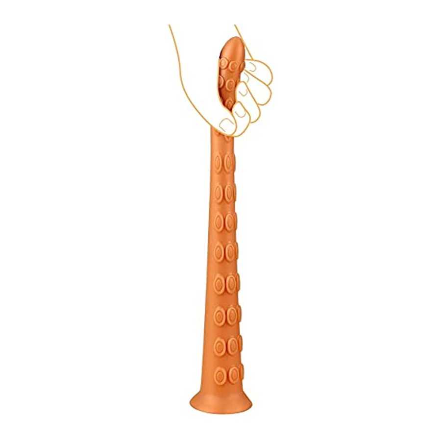 Anal Plug Sex Toys, Octopus Butt Plug G-spot Orgasm Masturbator with Octopus Shape Thread Circle Design&Strong Suction Cup Anal 