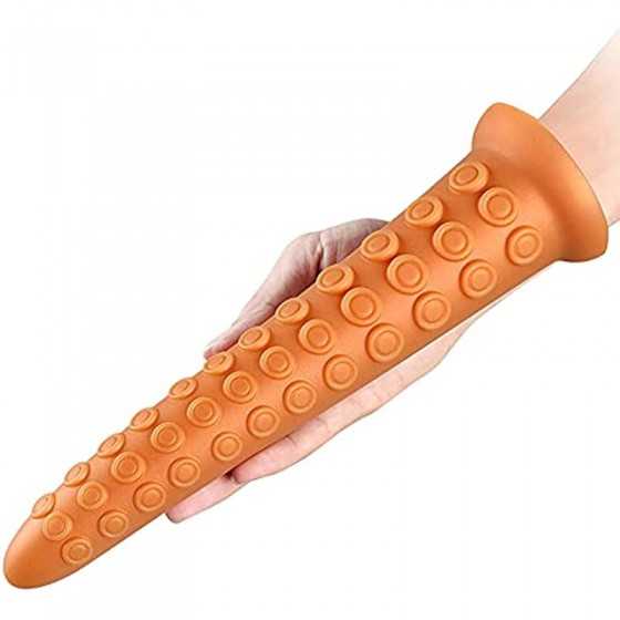 Anal Plug Sex Toys, Octopus Butt Plug G-spot Orgasm Masturbator with Octopus Shape Thread Circle Design&Strong Suction Cup Anal 