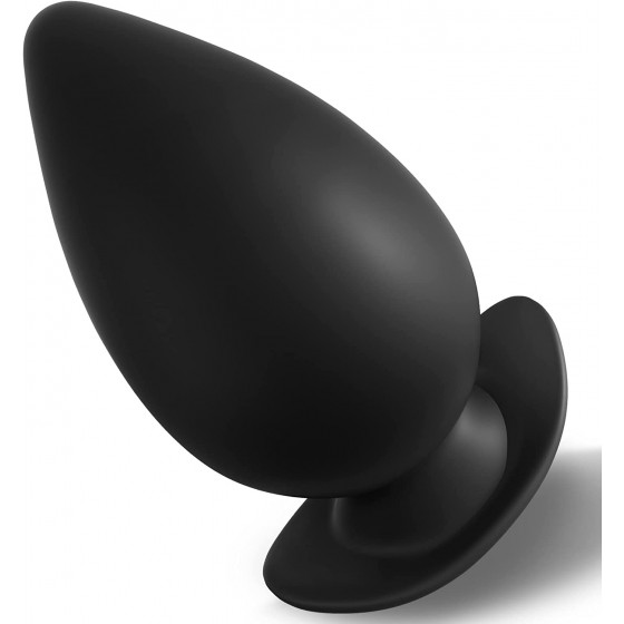MEBAULT Anal Plug Butt Plug with Safe Curved Base Prostate Massager Dilator Sex Toy for Men Women Masturbation (L)