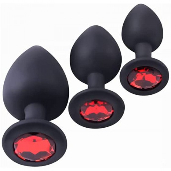 Anal Plug Set 3 Pcs – Jewel...