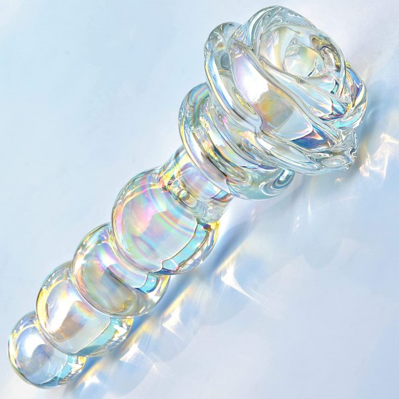 Glass Anal Beads Colorful...