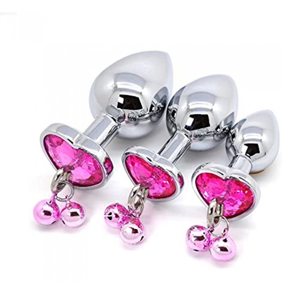 3 Pcs Anal Butt Plug Kit...