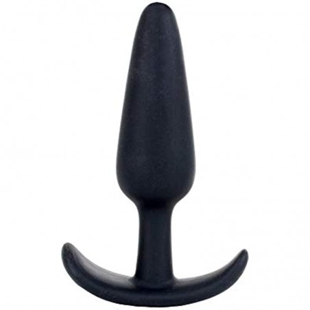 Doc Johnson Mood - Naughty 1 - Silicone Anal Plug - Large - 4.9 in. Long and 1.3 in. Wide - Tapered Base for Comfort Between The