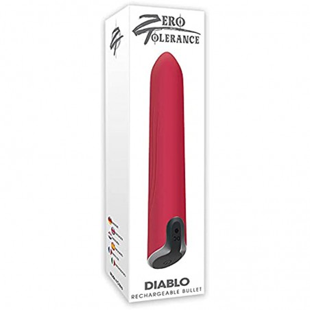  Tolerance Diablo Rechargeable Vibrating Couples Bullet Adult Toy