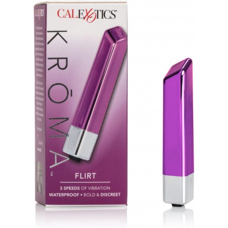  Kroma Flirt Mini Bullet Vibrator - Waterproof Sex Toys for Couples - Adult Vibe Massager – Pink