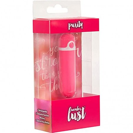 BMS Enterprises Wonderlust Purity Bullet Vibrator Rechargeable (Pink)