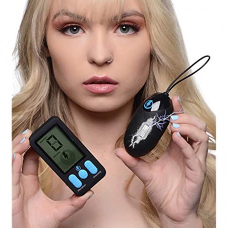 E-Stime Pro Silicone Vibrating Egg with Remote Control